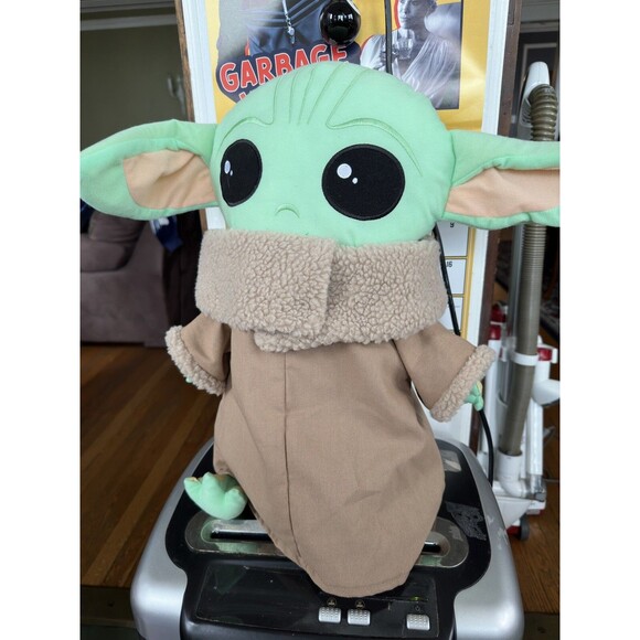 Baby Yoda Grogu Star Wars The Mandalorian 21" Plush Doll The Child Pillow - Picture 1 of 7